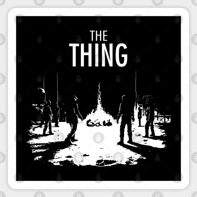 The Thing Sticker by WorldsFair